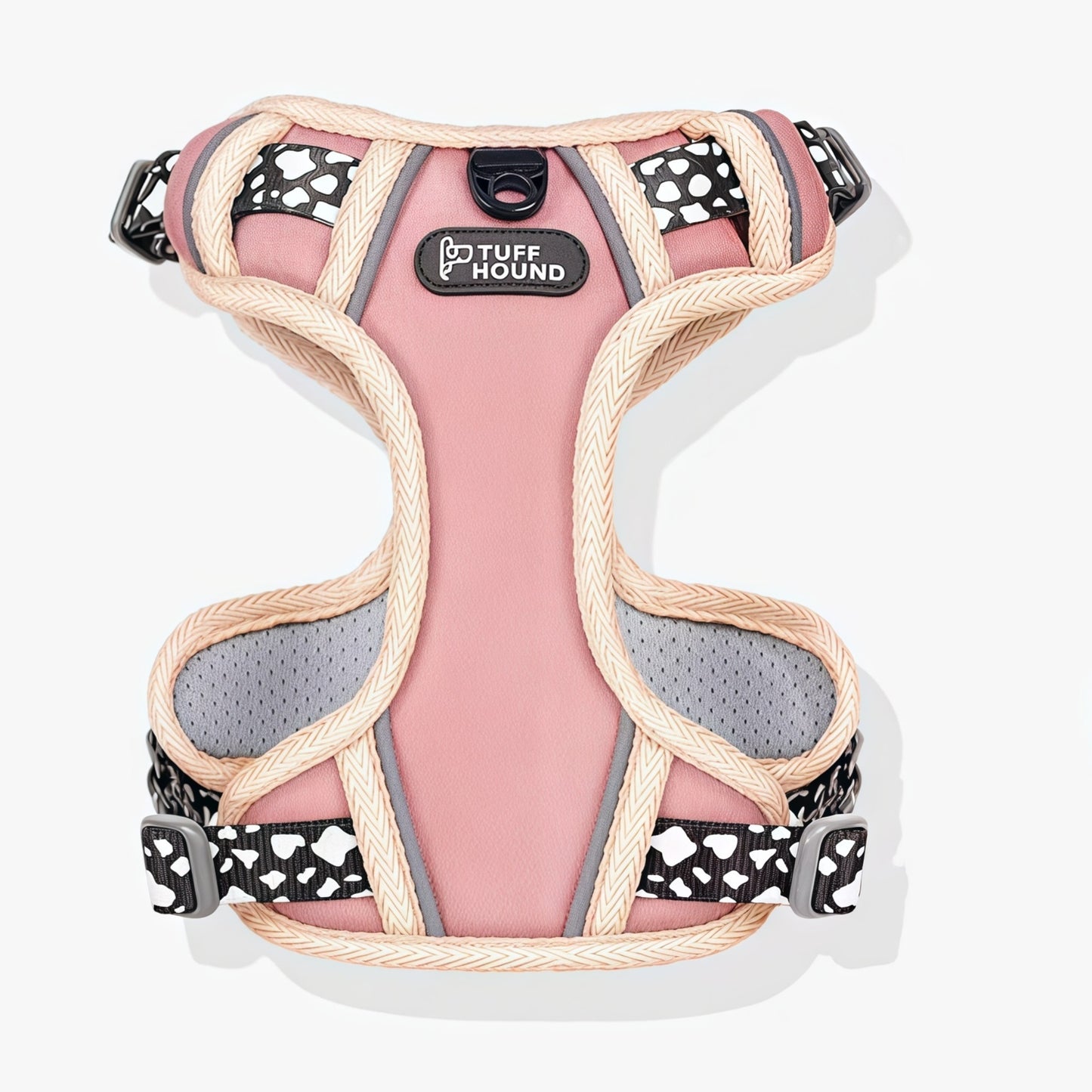 Lightweight No-Pull Dog Harness with Reflective Trim