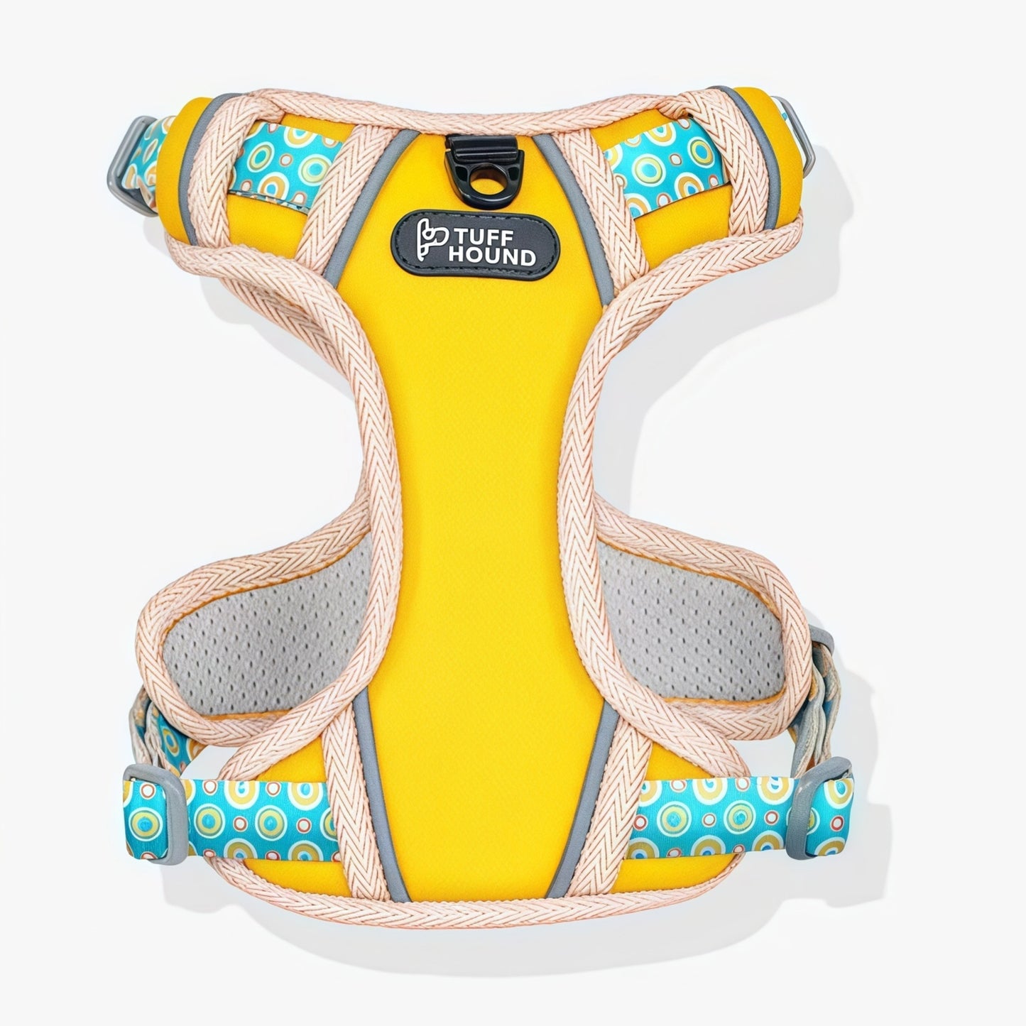 Lightweight No-Pull Dog Harness with Reflective Trim