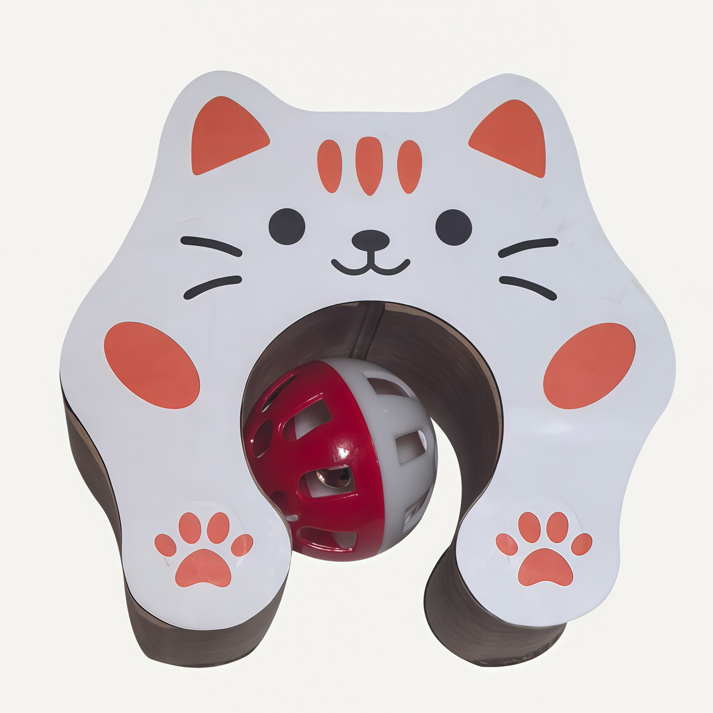 Magnetic Accordion Cat Scratcher Toy