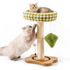 2-in-1 Cat Scratching Post & Bed