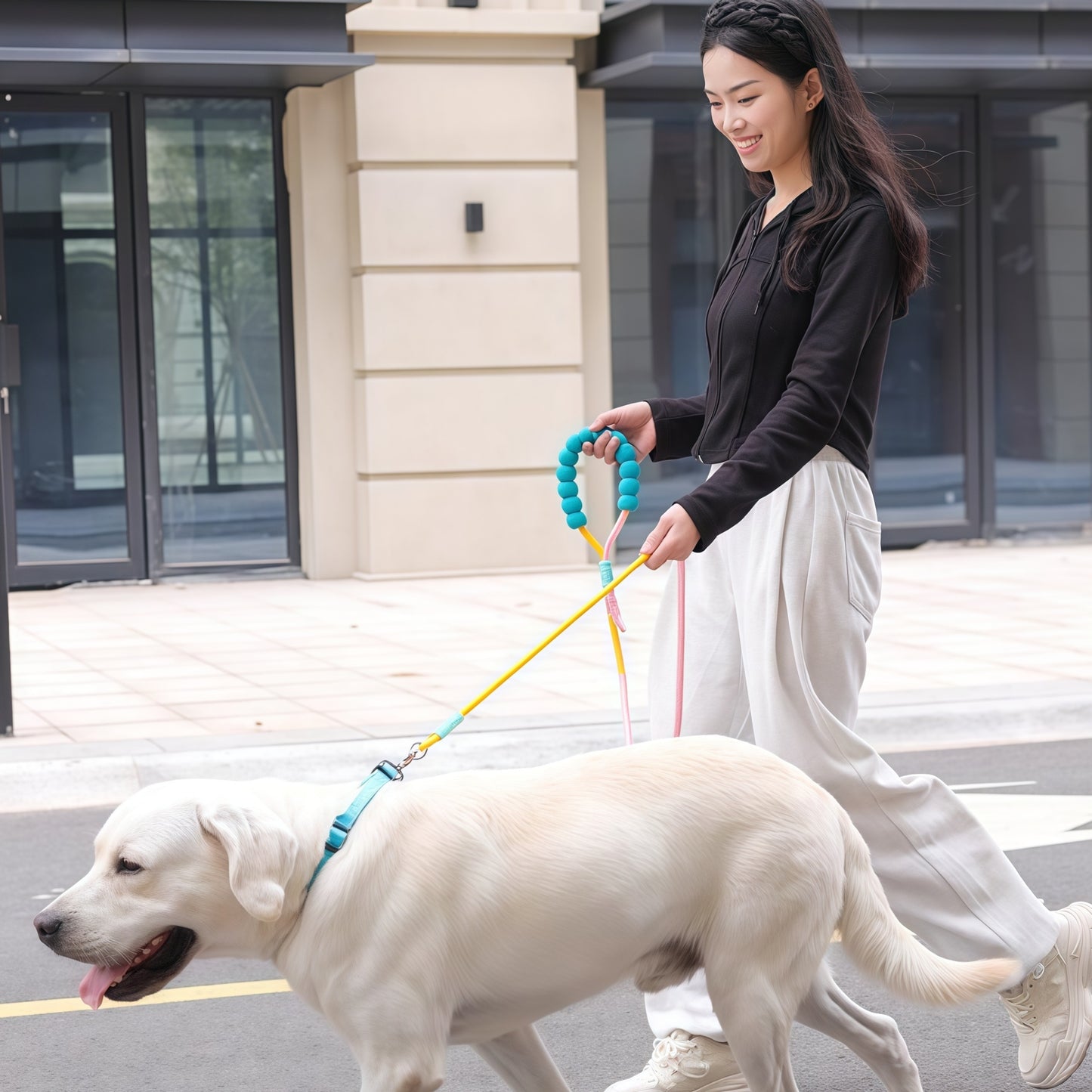 No-Pull Dog Leash for Small & Medium Breeds