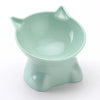 Nordic Tilted Plastic Cat Food Bowl