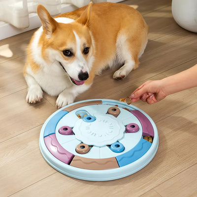 Interactive Dog Puzzle Feeder Toy