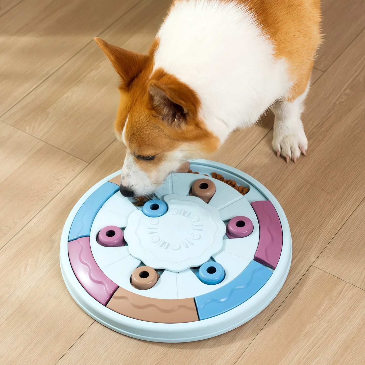 Interactive Dog Puzzle Feeder Toy