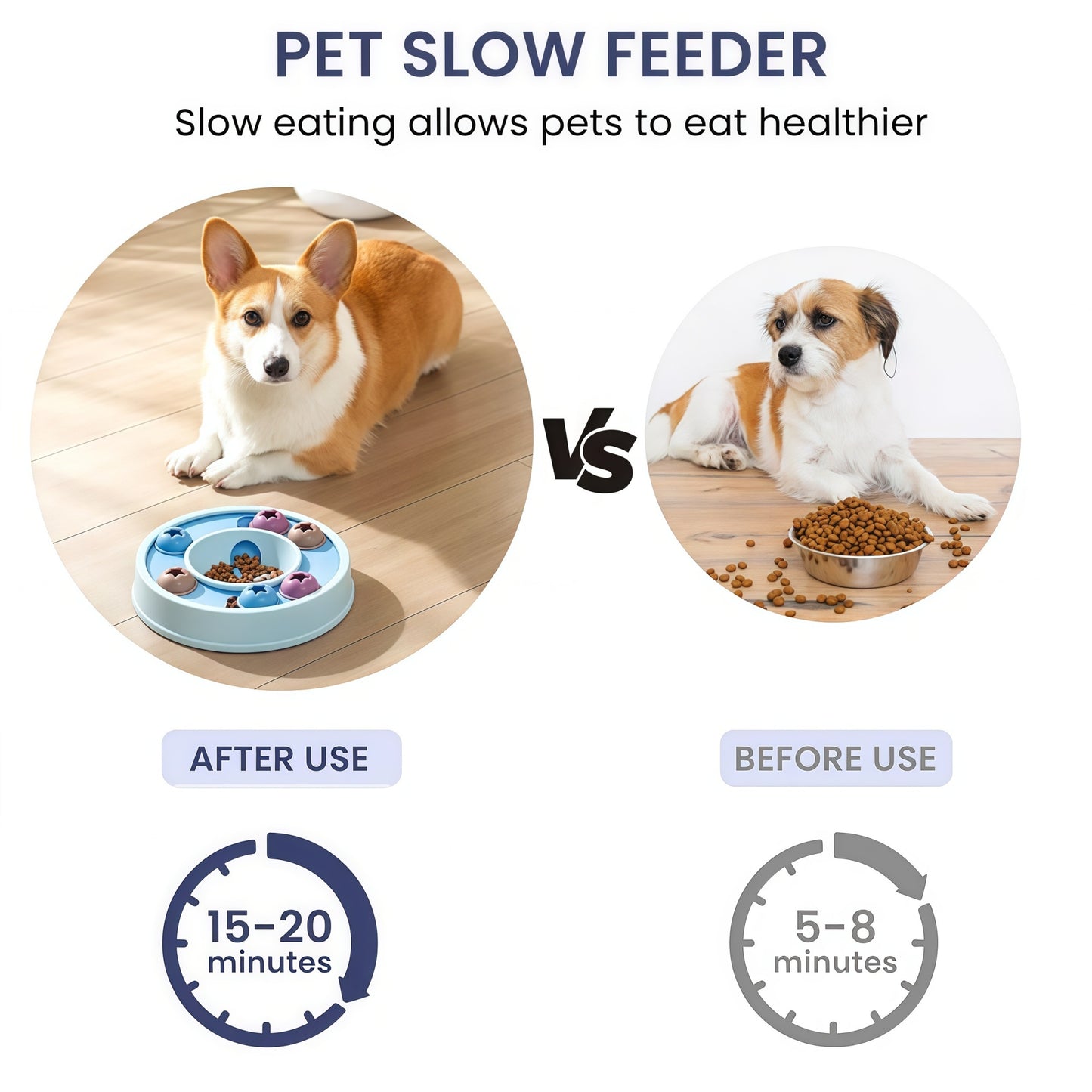 Interactive Dog Puzzle Feeder Toy