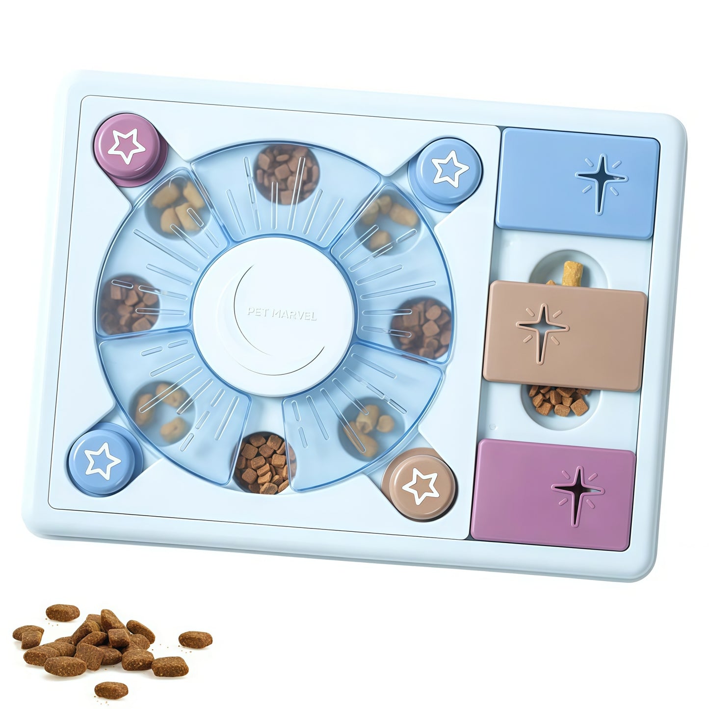 Interactive Dog Puzzle Feeder Toy