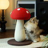 Red Mushroom Sisal Cat Scratcher
