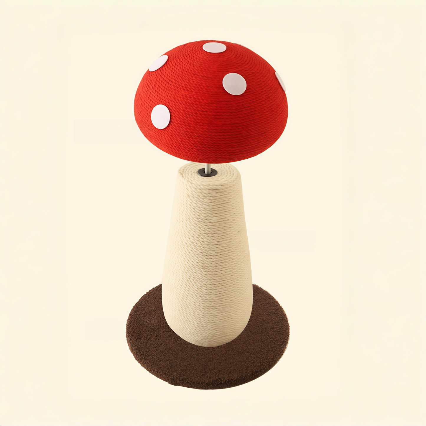 Red Mushroom Sisal Cat Scratcher