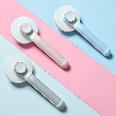 Round-Handle Pet Dematting & Deshedding Comb
