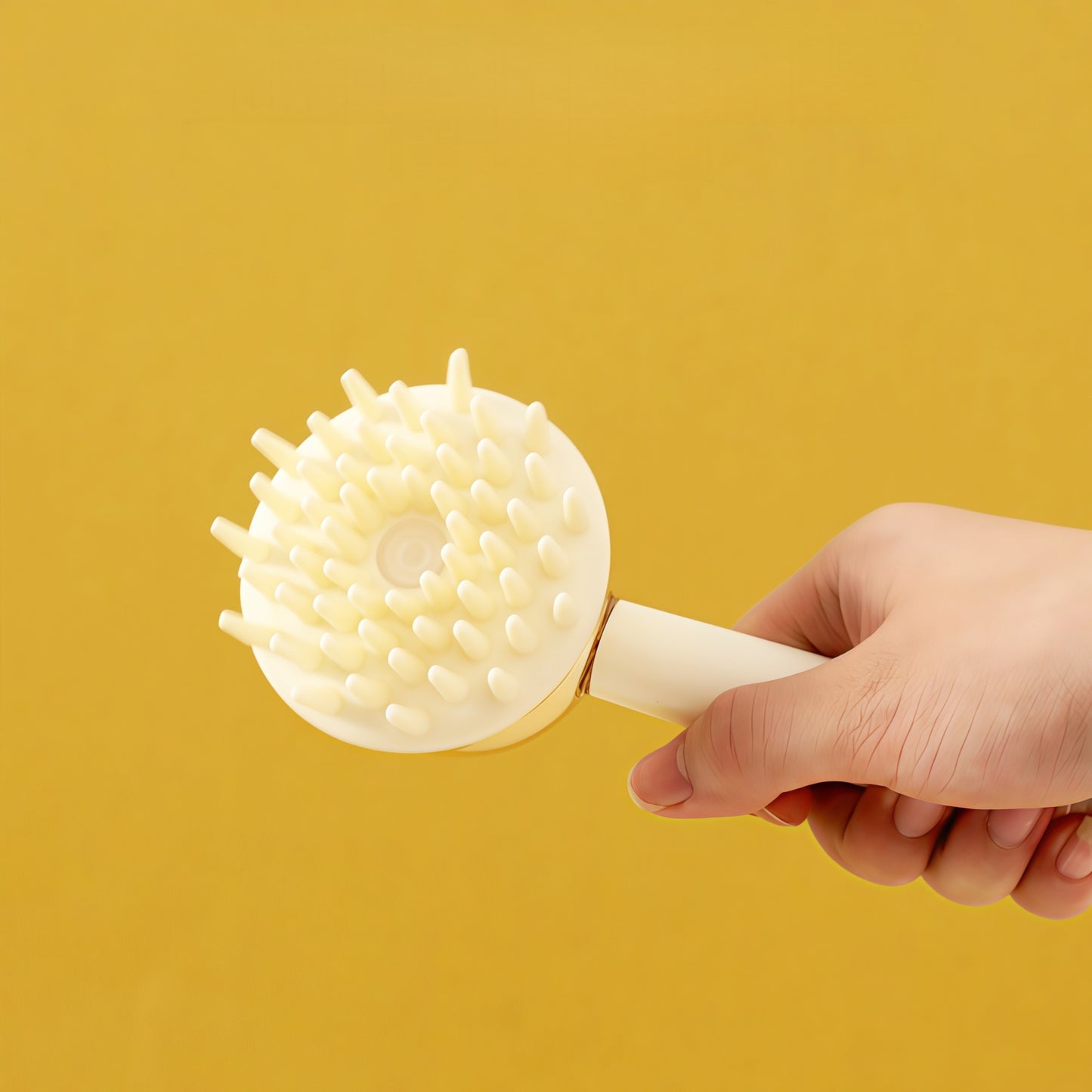 Shampoo-Dispensing Pet Bath & Massage Brush