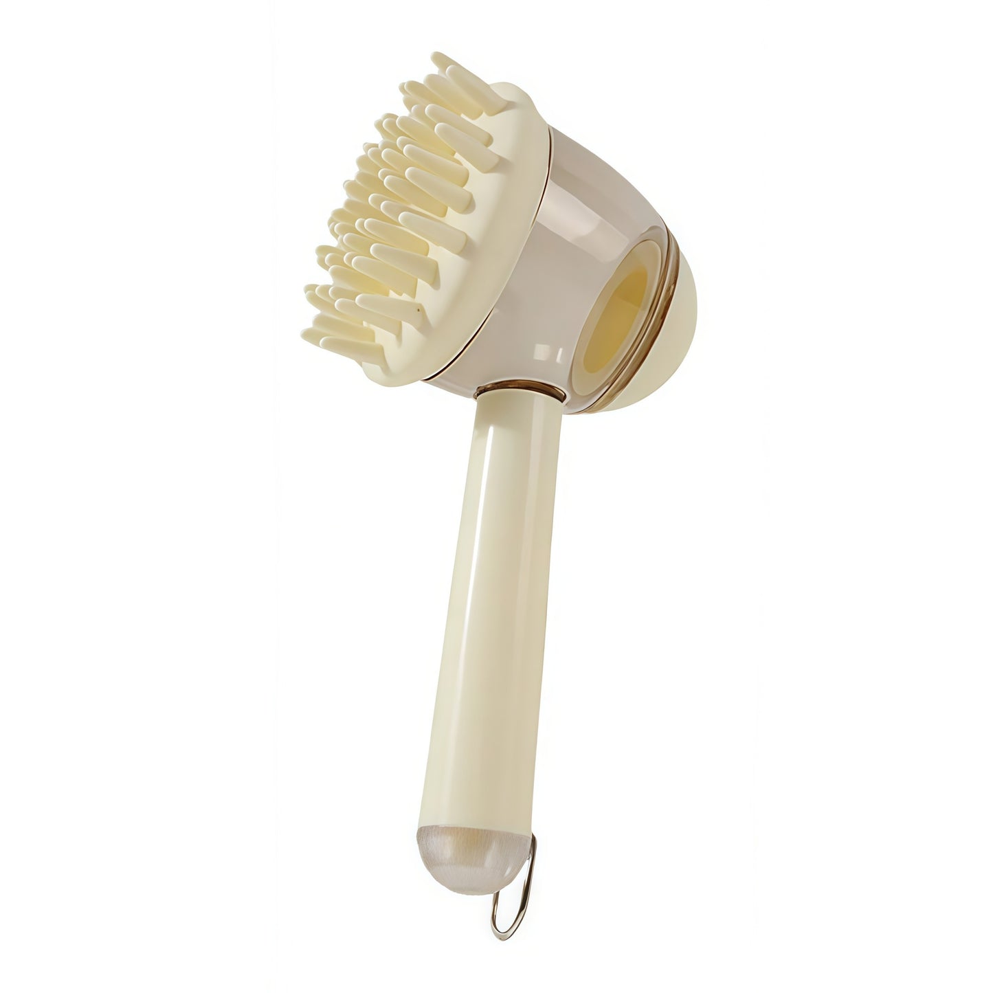 Shampoo-Dispensing Pet Bath & Massage Brush