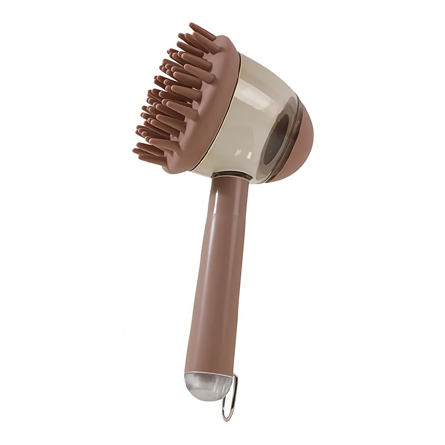 Shampoo-Dispensing Pet Bath & Massage Brush