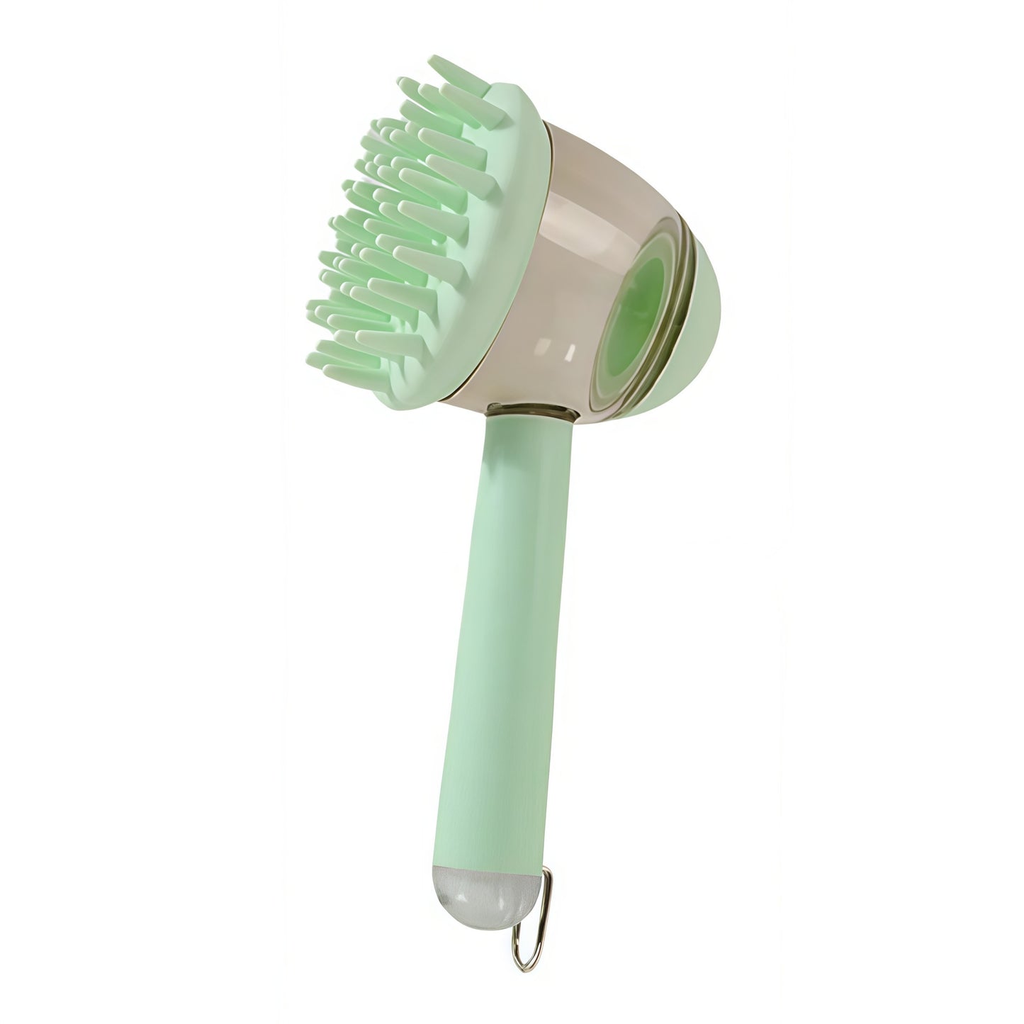 Shampoo-Dispensing Pet Bath & Massage Brush