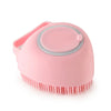 Silicone Pet Bath Brush with Shampoo Dispenser