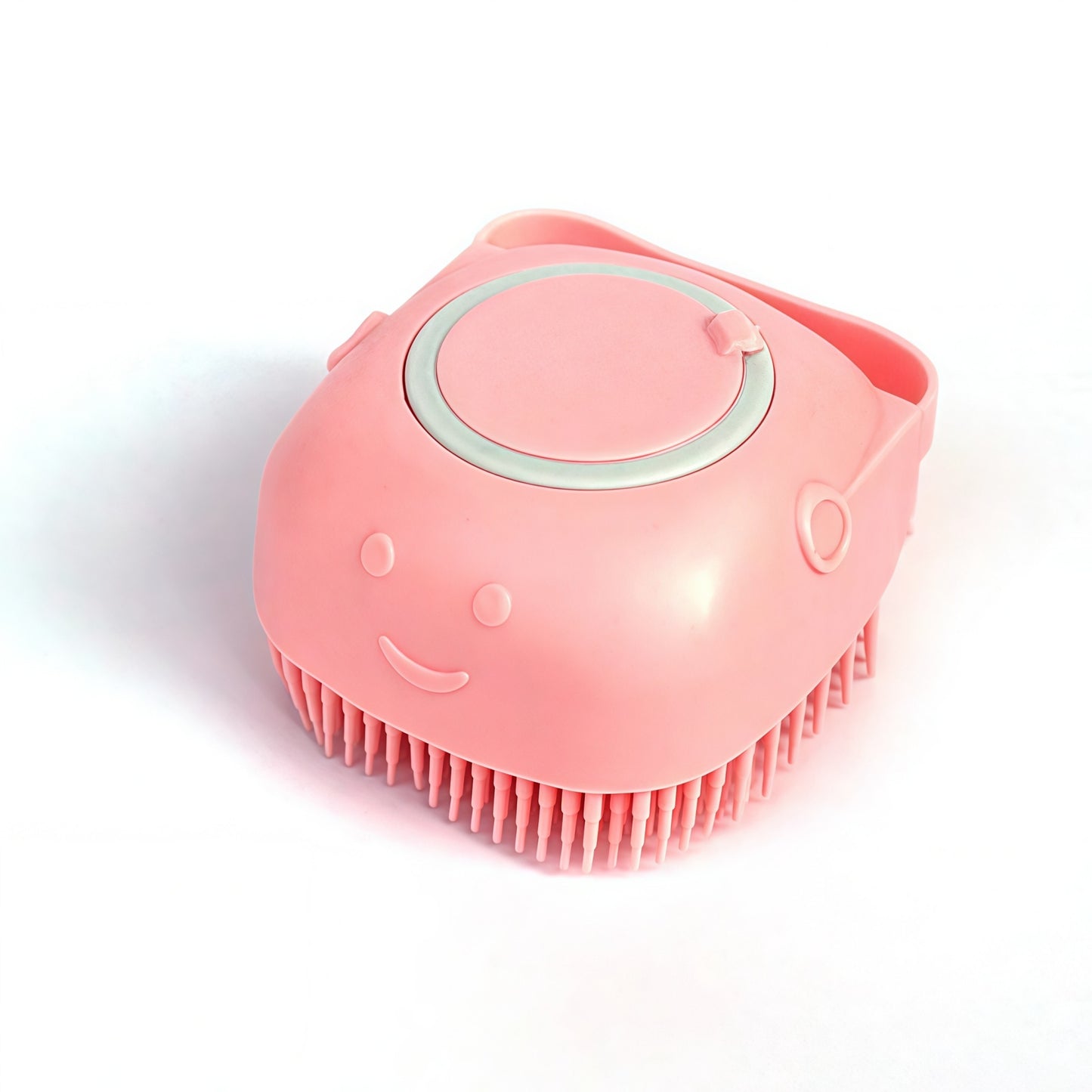 Silicone Pet Bath Brush with Shampoo Dispenser