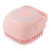 Silicone Pet Bath Brush with Shampoo Dispenser