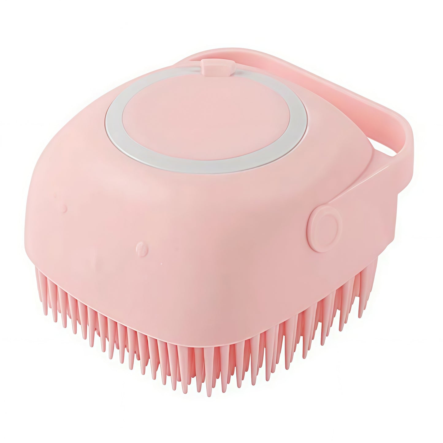 Silicone Pet Bath Brush with Shampoo Dispenser