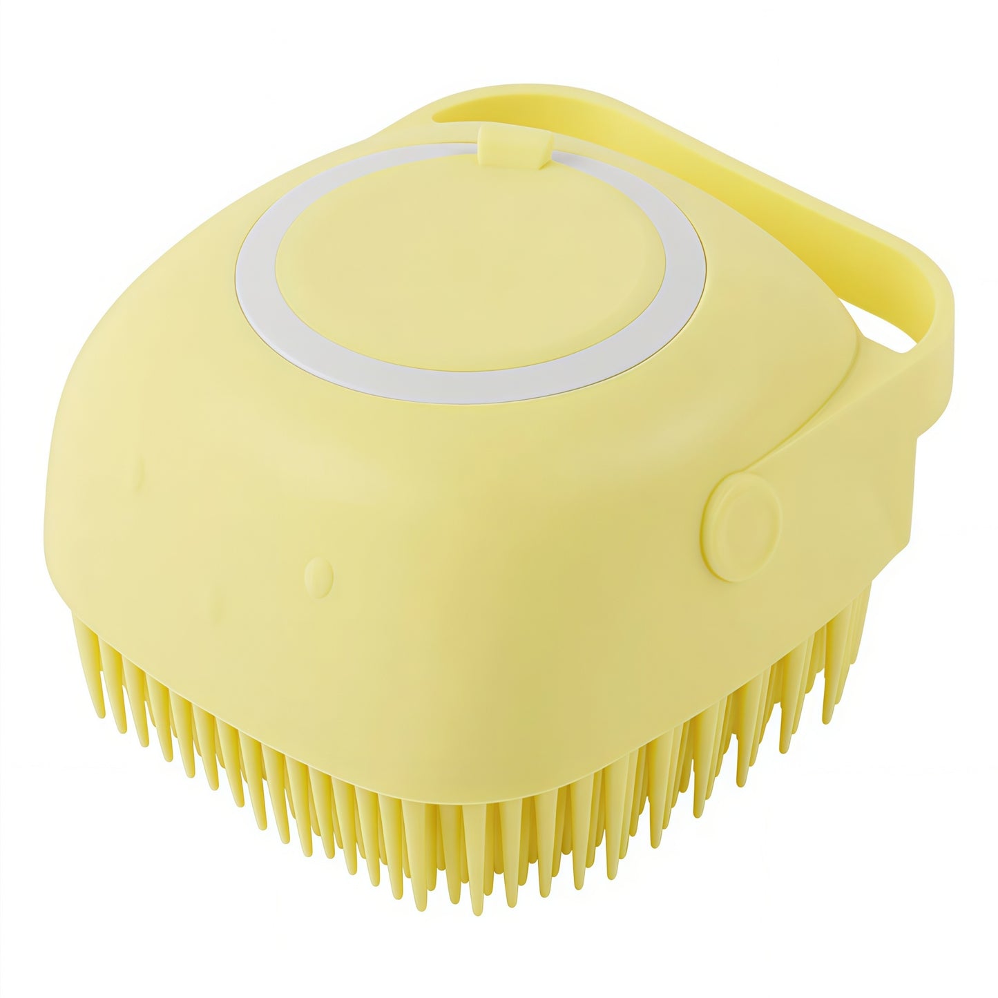 Silicone Pet Bath Brush with Shampoo Dispenser