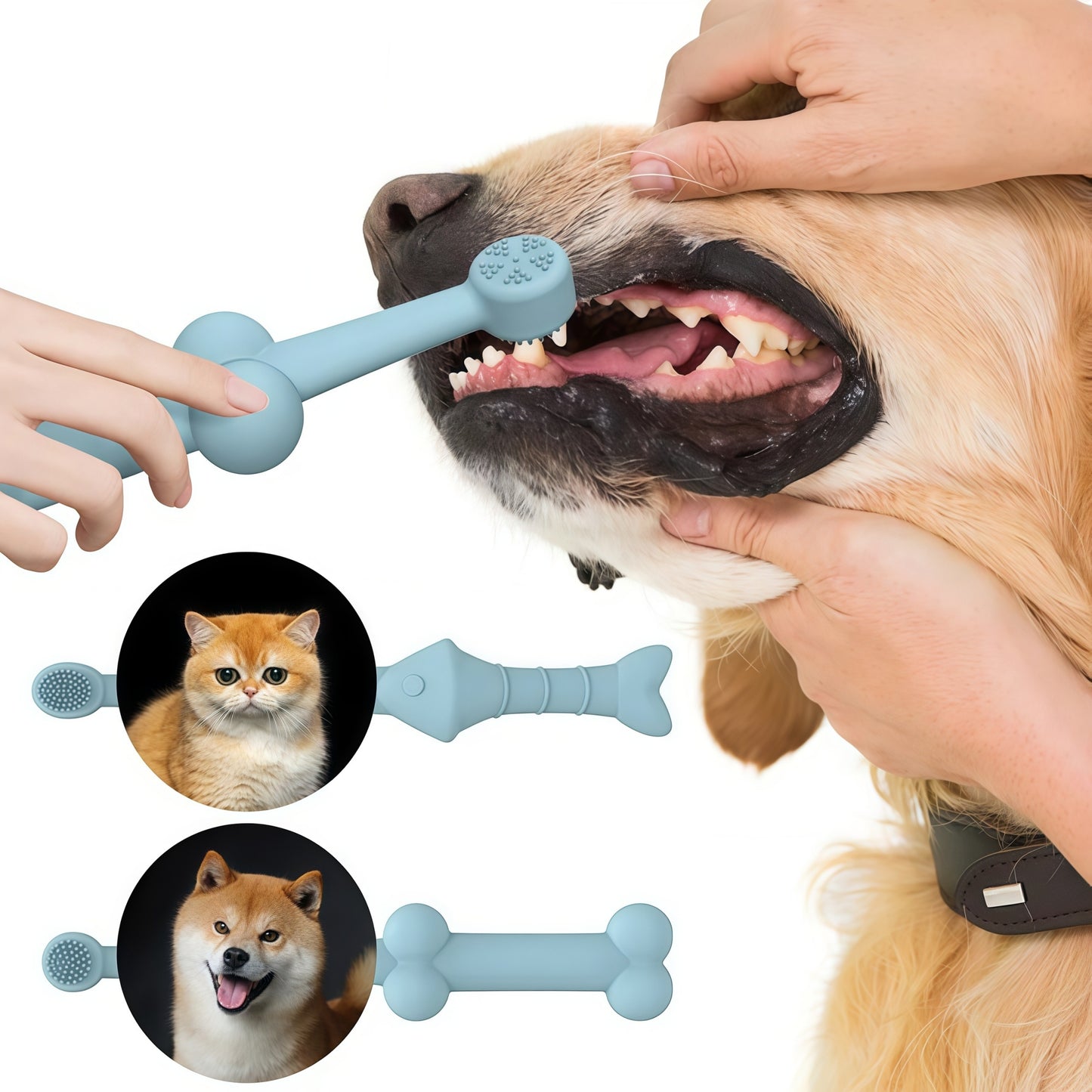 Silicone Pet Finger Toothbrush