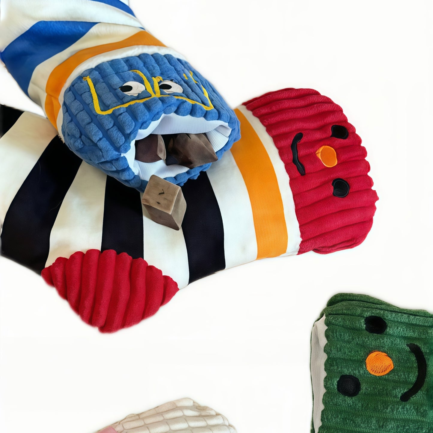 Sock Plush Squeaky Dog Toy