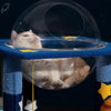 Starlight Sisal Cat Tree with Clear Pod & Dual Cubbies