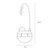 Tumbler Duck Cat Wand Toy for Cats