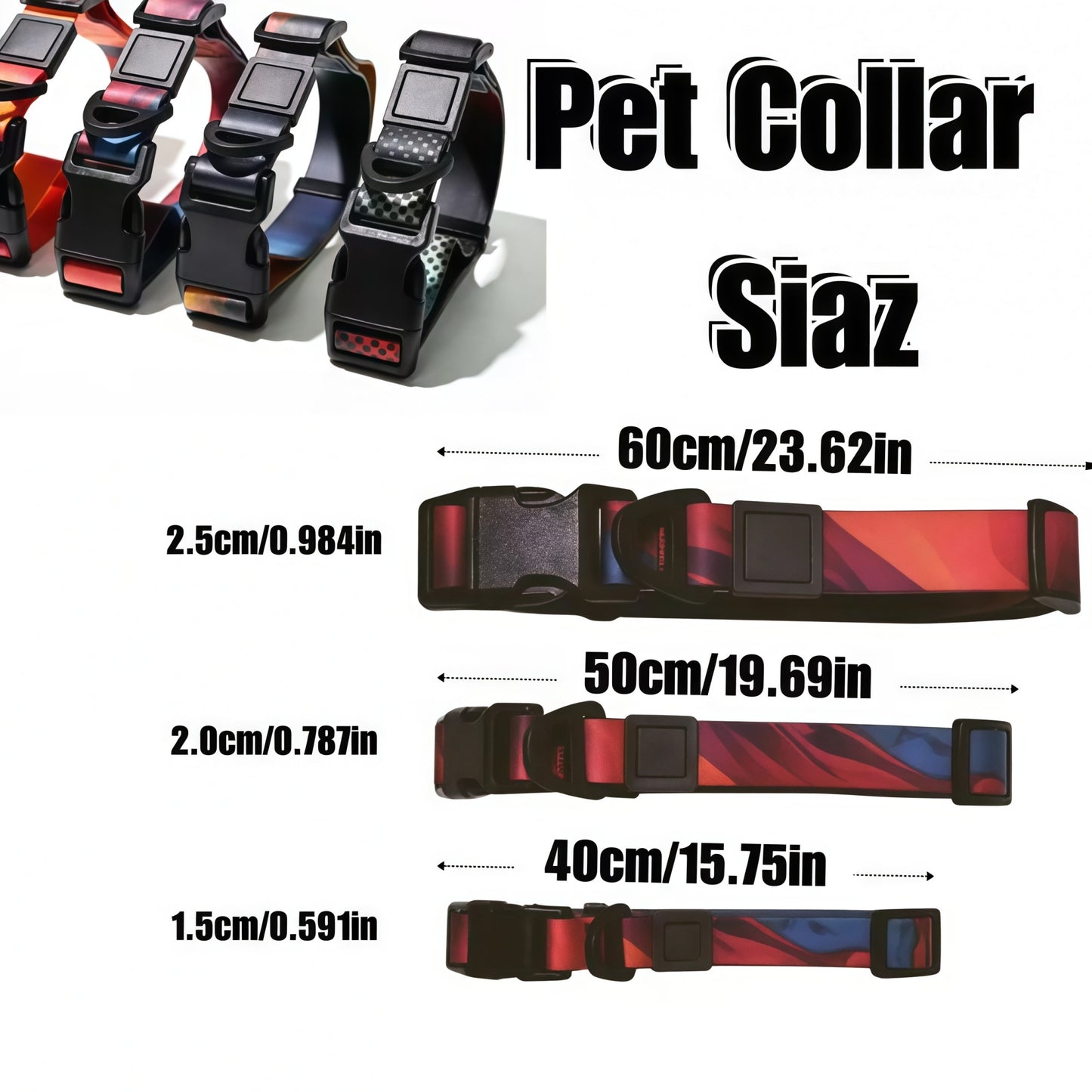 Heat-Transfer PVC Coated Waterproof Dog Leash Set