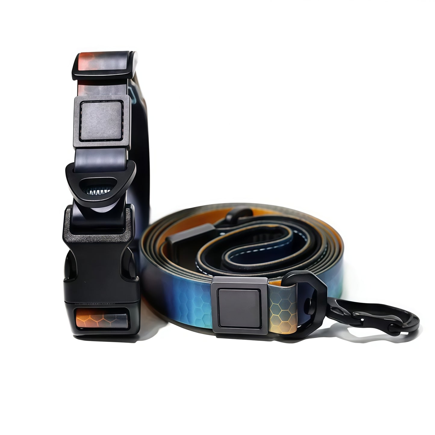 Heat-Transfer PVC Coated Waterproof Dog Leash Set