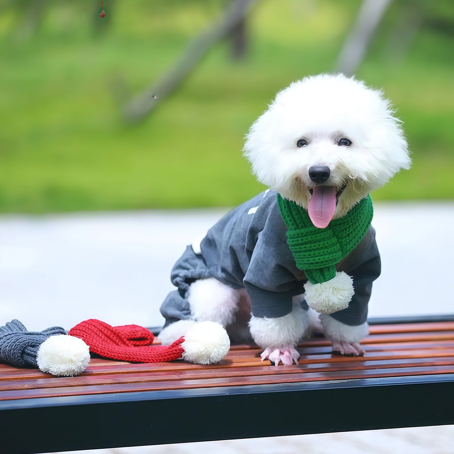 Wool Pet Scarf for Cats & Dogs