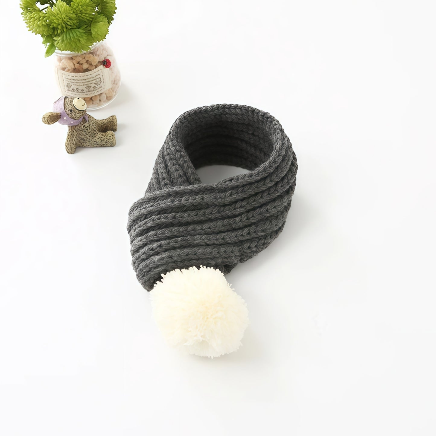 Wool Pet Scarf for Cats & Dogs