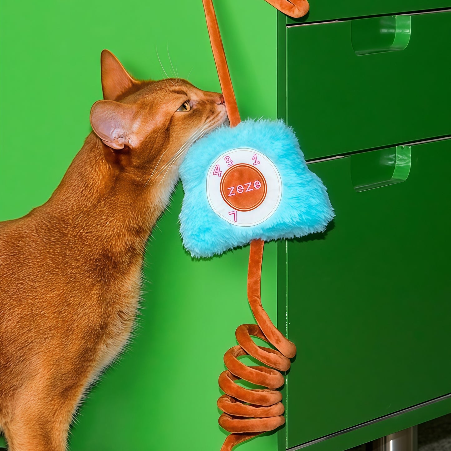 Tea Set & Retro Phone Elastic Teaser