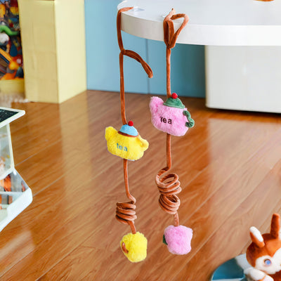 Tea Set & Retro Phone Elastic Teaser