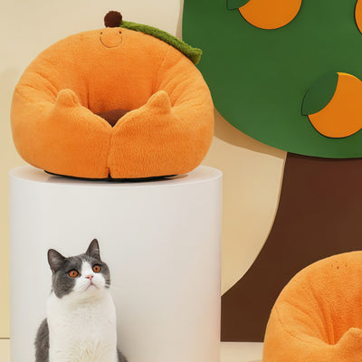 “Orange Hug” Pet Bed