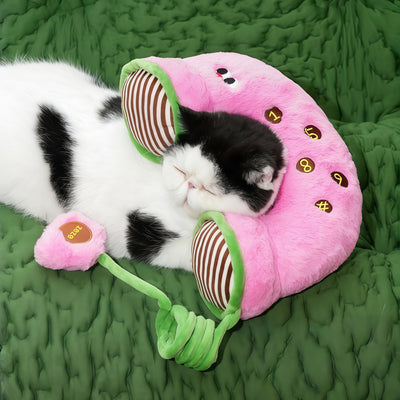 Retro Telephone Pet Pillow Toy